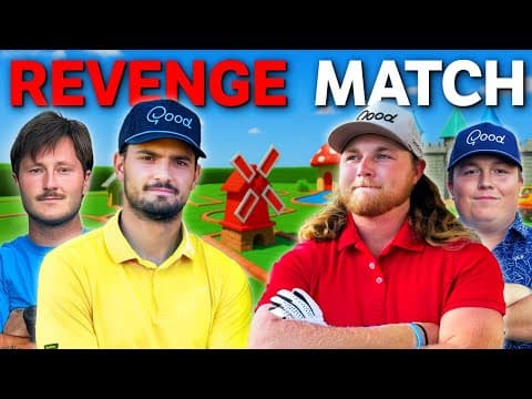 They Wanted Revenge in Mini Golf..