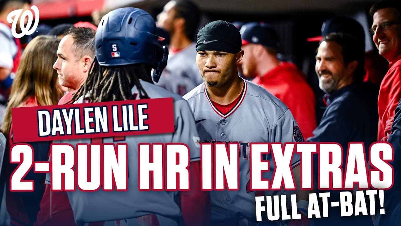 Daylen Lile CRUSHES 10th-Inning Go-Ahead Home Run | Full At-Bat