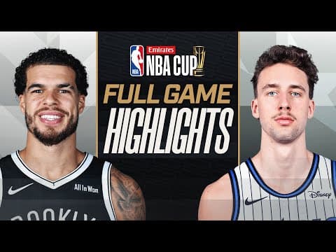 NETS at MAGIC | EMIRATES NBA CUP 🏆 | FULL GAME HIGHLIGHTS | November 14, 2025