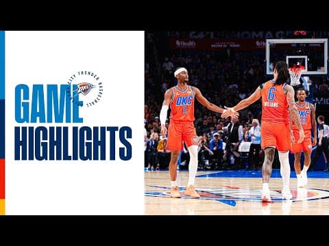OKC Thunder vs Golden State Warriors | Game Highlights | November 11, 2025