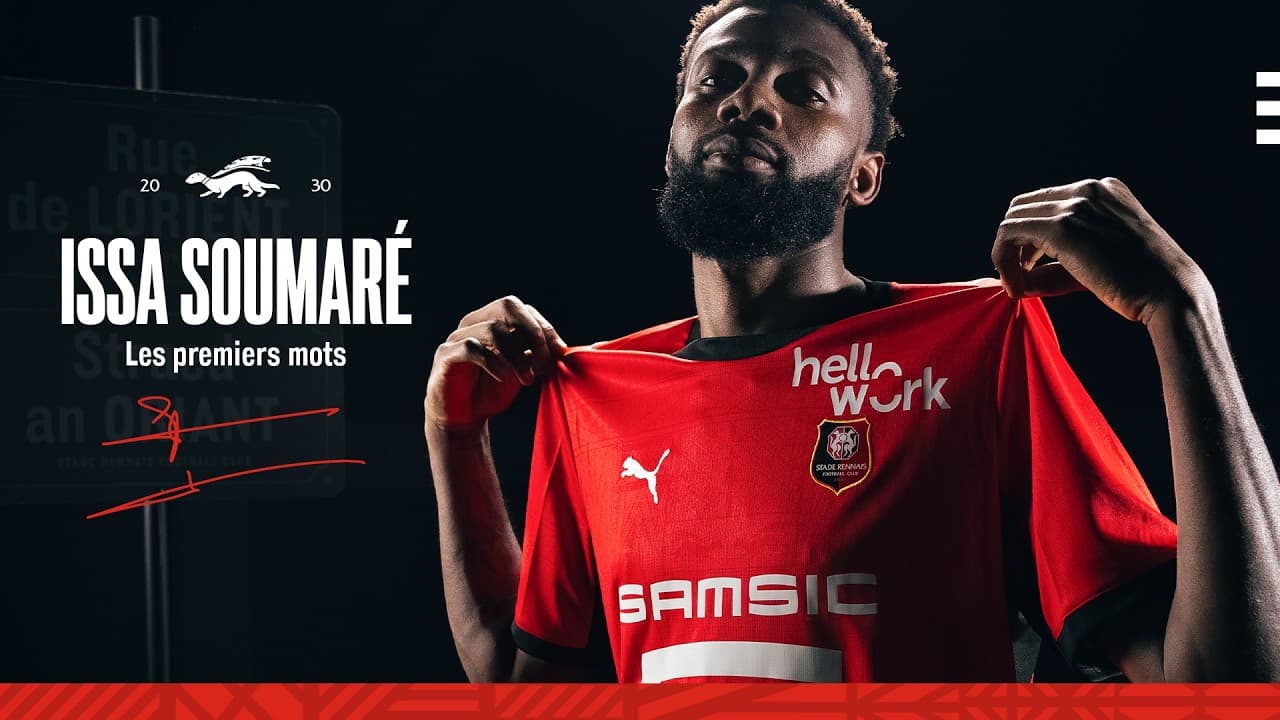 🎙 Les premiers mots d'Issa Soumaré | Mercato 2025-2026