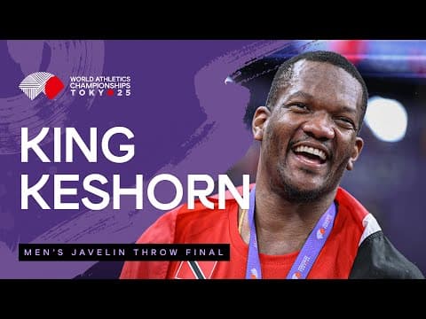 Walcott grabs first world title with 88.16m | World Athletics Championships Tokyo 25