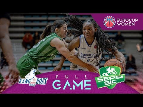 LIVE - Kangoeroes Basket Mechelen v ACS Sepsi-SIC | EuroCup Women 2025-26 | Regular Season