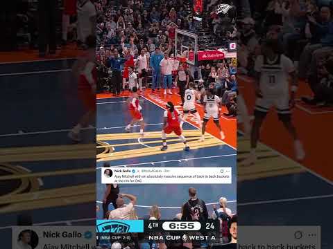 Okay Ajay 😮‍💨😮‍💨 #okcthunder