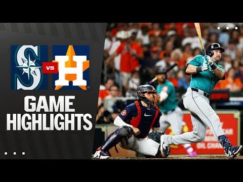 Mariners vs. Astros Game Highlights (9/21/25) | MLB Highlights
