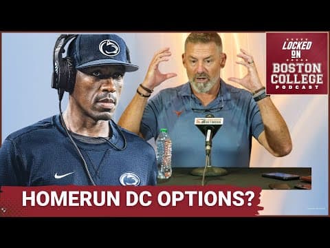 PAY UP: Boston College’s Bill O'Brien Must TARGET Pete Kwiatkowski or Anthony Poindexter for DC