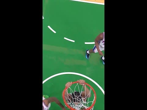 Josh's first bucket is a JAM 🔨 #nba #celtics #shorts