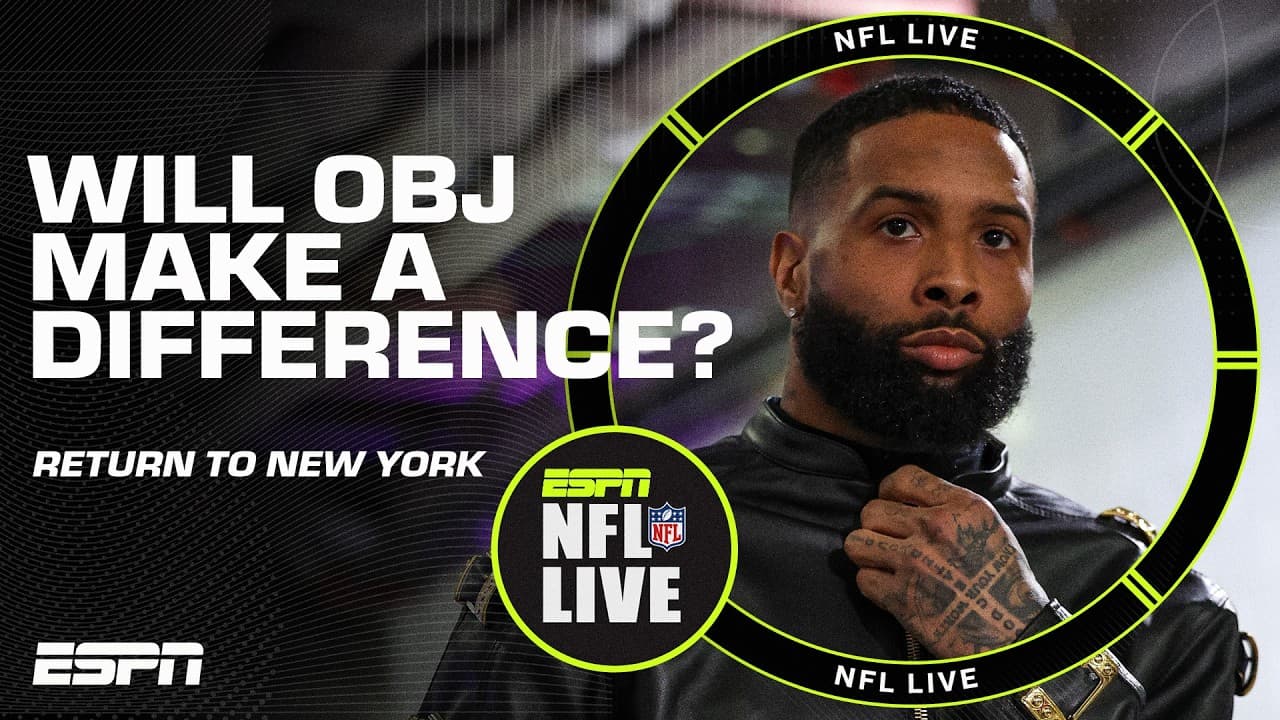 Impact Odell Beckham Jr. can make on the Giants + How Malik Willis can help the Dolphins | NFL Live