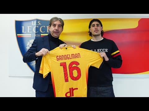 Presentazione di Omri Gandelman | U.S. Lecce