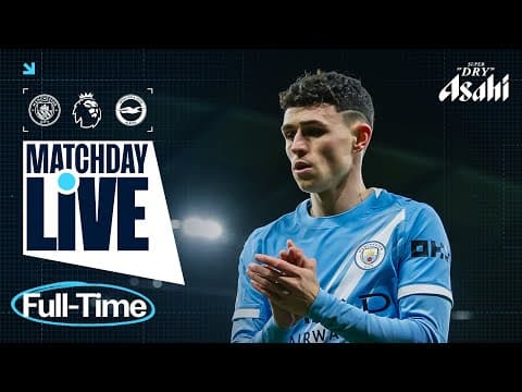 CITY HELD BY BRIGHTON | Man City 1-1 Brighton | Premier League