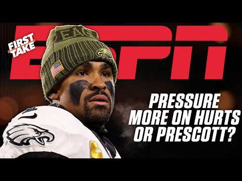 Stephen A. would NEVER PASS UP AN OPPORTUNITY to criticize Dak Prescott & Jalen Hurts 😳 | First Take