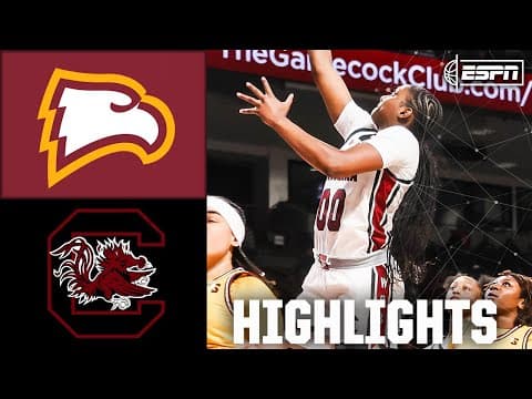 Winthrop Eagles vs. South Carolina Gamecocks | Full Game Highlights | ESPN College Basketball
