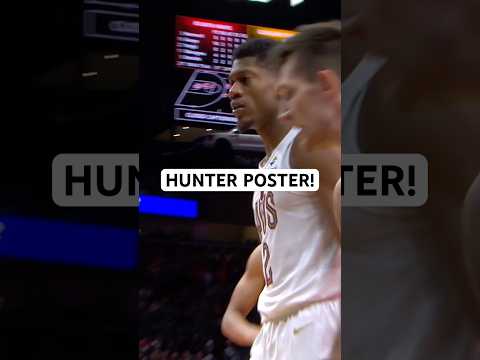 Deandre Hunter cuts and gets his own poster!