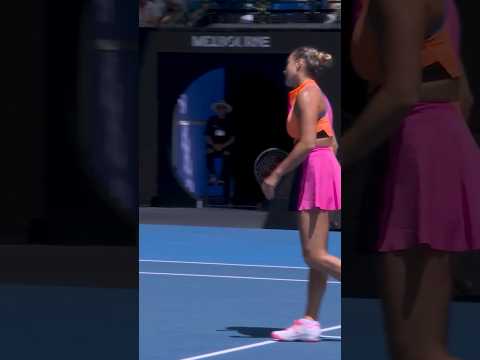 SUBLIME from Sabalenka! 🙌