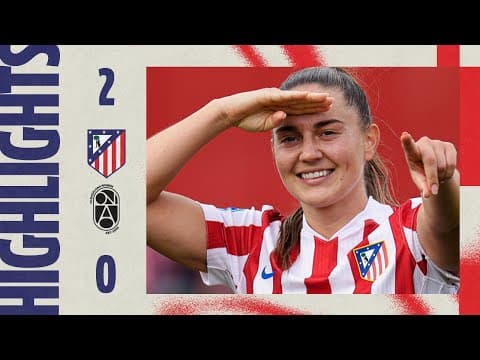 Atlético de Madrid Femenino 2-0 FC Badalona | ⚽ Bøe Risa & Lydia | HIGHLIGHTS, Liga F - MD11