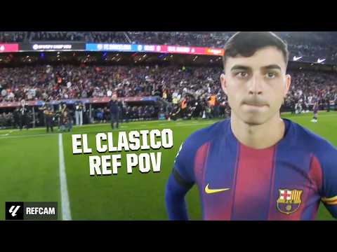 REF CAM: Barcelona vs. Real Madrid | LALIGA Highlights | ESPN FC