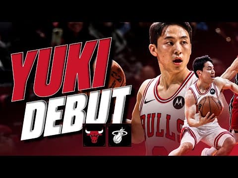 Yuki Kawamura makes his Chicago Bulls season debut | FULL HIGHLIGHTS