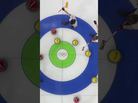 Pinpoint precision! 🥌 #milanocortina2026