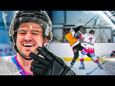 HUGE HIT RESULTS IN A 10 MINUTE PENALTY?! *PLAYOFF HOCKEY*