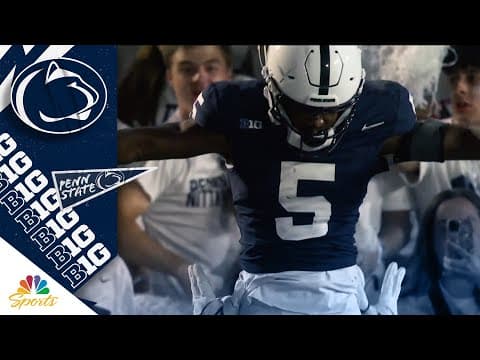 Devonte Ross scores second touchdown of game, ties it for Penn State against Oregon | Big Ten on NBC