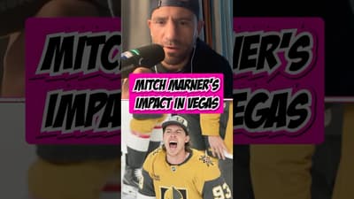 Mitch Marner has found new life with the Vegas Golden Knights.
