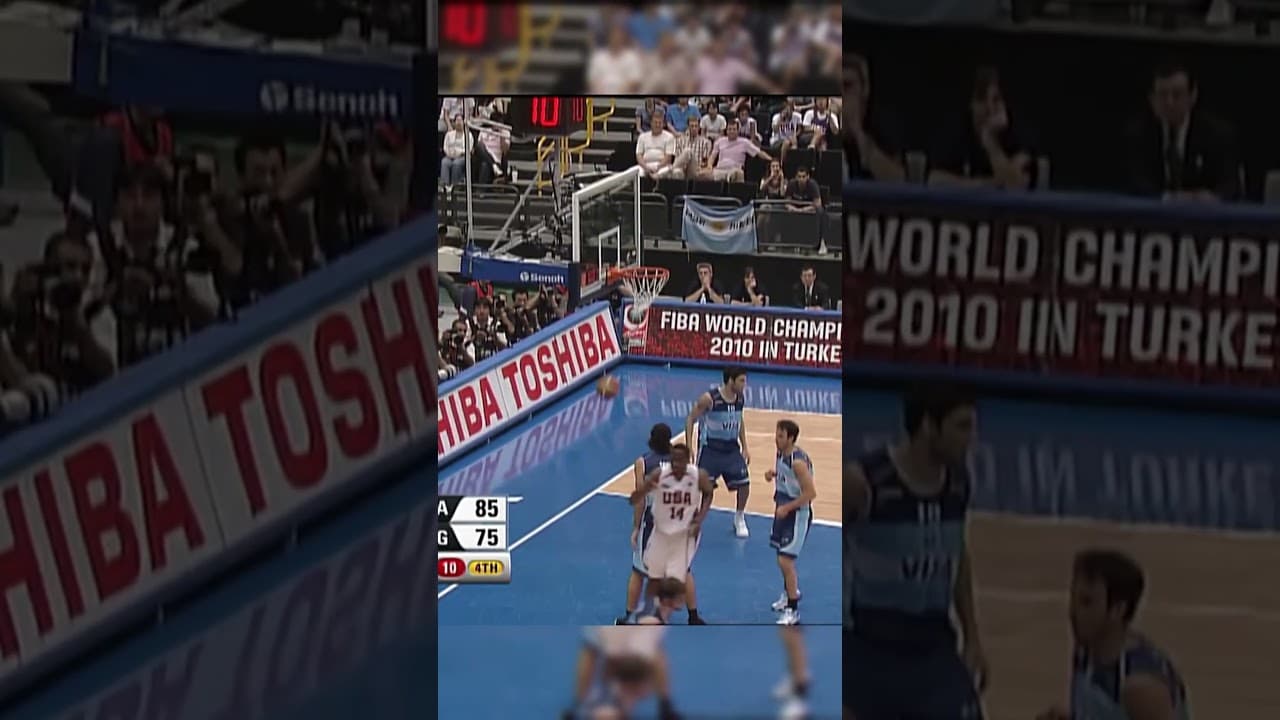 Prime Dwyane Wade was just out of this world 🌎🤯 #FIBAWC