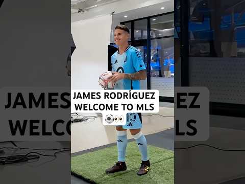 James Rodríguez WELCOME to ​⁠MLS and @MNUnitedFC!🇨🇴💙