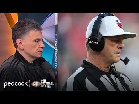 'Catch rule is now all over the place,' Mike Florio says | Pro Football Talk | NFL on NBC
