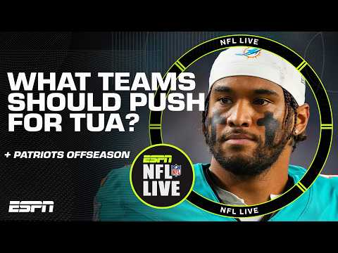 What teams could push for Tua Tagovailoa in the offseason? | NFL Live