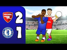 2-1! ARSENAL vs CHELSEA! (Premier League goals highlights)