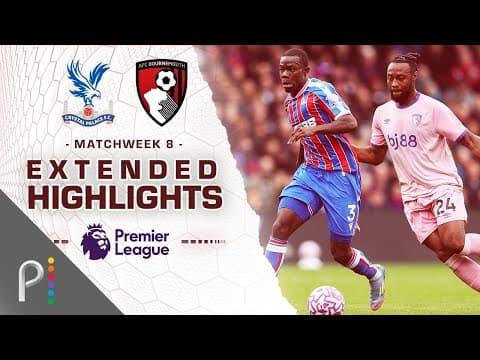 Crystal Palace v. Bournemouth | PREMIER LEAGUE HIGHLIGHTS | 10/18/2025 | NBC Sports