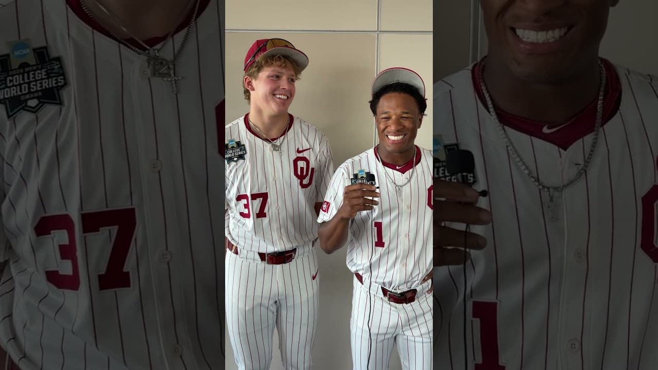 We had MCWS stars name a random baseball player 🗣️ #shorts