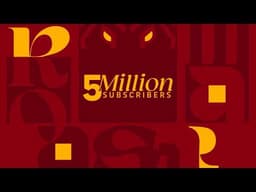 5 MILLION SUBSCRIBERS! | THANK YOU! 💛❤️