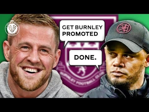 2 GOATs Discuss Burnley | JJ Watt interviews Vincent Kompany