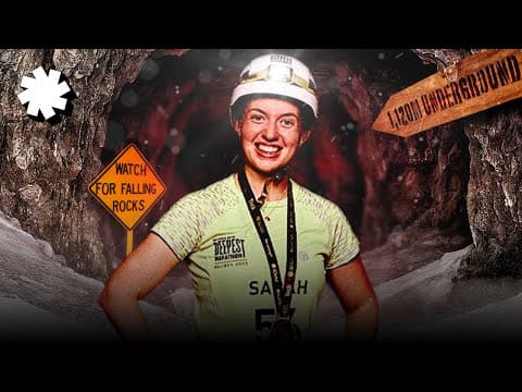 Running a marathon... In a mine | 1,120m underground