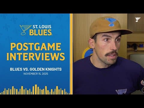 Nov. 15: Postgame Interviews