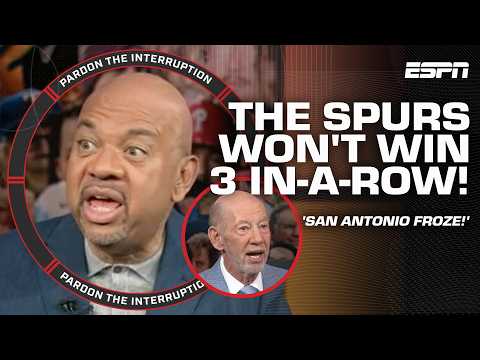 The NBA Finals is OVER! 🗣️ Wilbon says Spurs 'choked their way out' of a championship 😬 | PTI