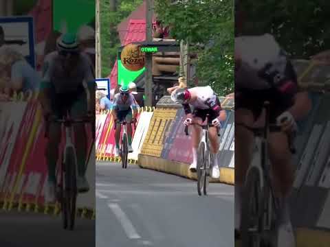 FROM OUT OF NOWHERE 😱 Victor Langellotti’s win in the Tour of Poland was immense 🙌