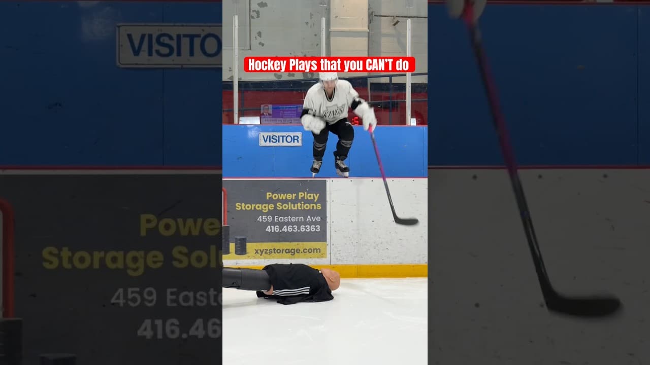 Hockey plays you CANNOT do #hockey #pavelbarber