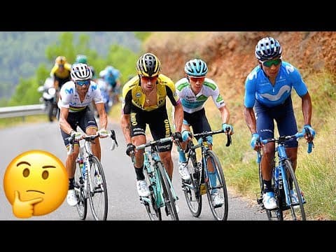 Movistar's Tactics at Vuelta a Espana Make NO SENSE (In Depth Analysis)