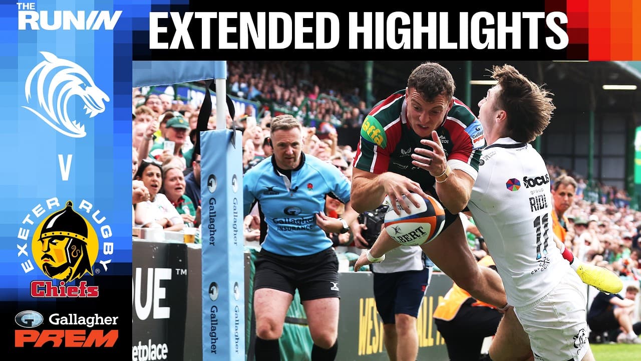 Leicester Tigers v Exeter Chiefs | EXTENDED HIGHLIGHTS | Gallagher PREM Rugby 25/26 | R17