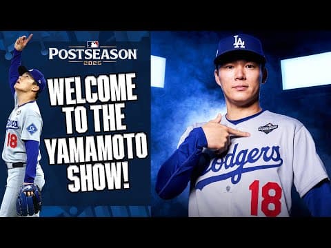 Yoshinobu Yamamoto's 2025 Postseason: 2 complete games, 1.57 ERA, 26 strikeouts 😱🍿 | 山本由伸ハイライト
