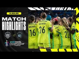 Spirit Drops Championship to Gotham FC 0-1, Finishes Season as Runner-Up | Match Highlights 11.22.25