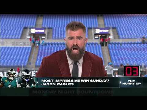 'GO BIRDS BABY!' - Jason Kelce FIRED UP after Eagles' comeback victory | Monday Night Countdown