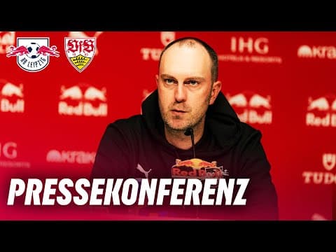 "Eine nahezu perfekte Woche" | Pressekonferenz nach RB Leipzig - VfB Stuttgart | Bundesliga