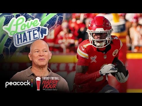 Drake London, Xavier Worthy in for 'huge' Week 1 outings | Fantasy Football Happy Hour | NFL on NBC