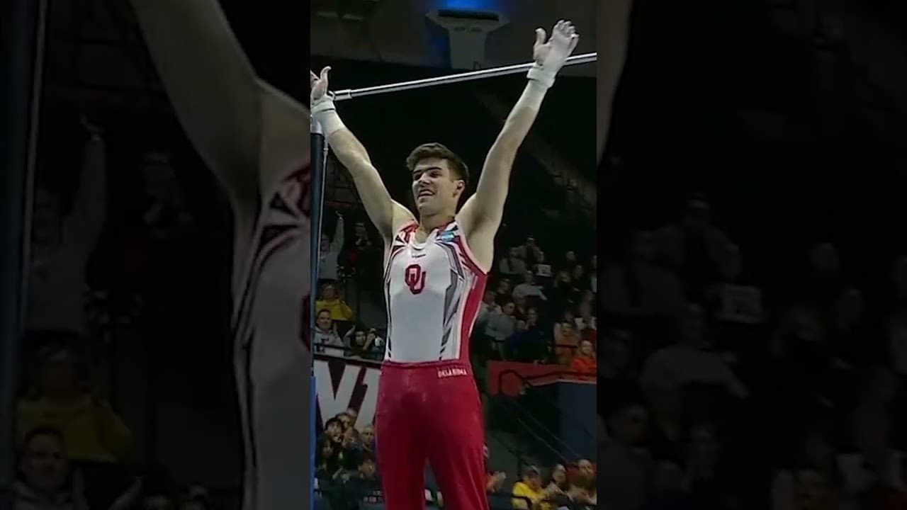 These gymnastics announcers absolutely love their jobs 🤣 #shorts