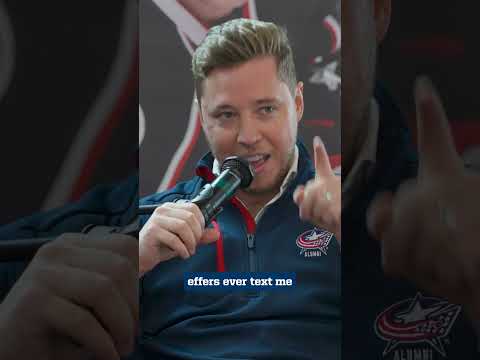 bold move Cam Atkinson, bold move! 😯