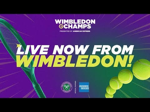 Wimbledon 2025 eChamps - Day 1