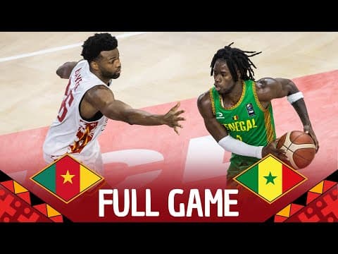 3rd Place Game | Cameroon v Senegal | Full Basketball Game | FIBA AfroBasket 2025